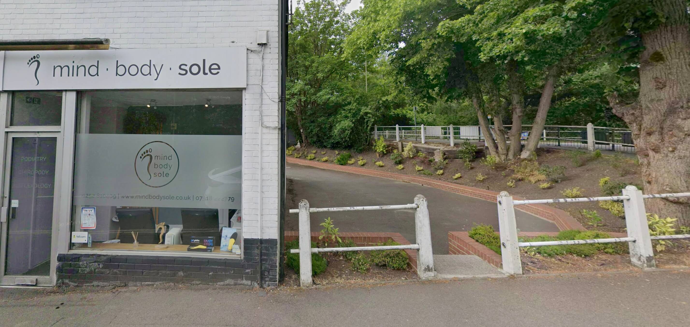 mind · body · sole clinic front